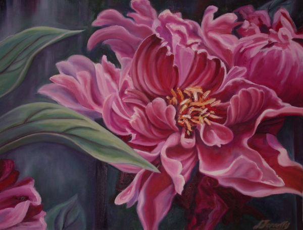 The Red Peony